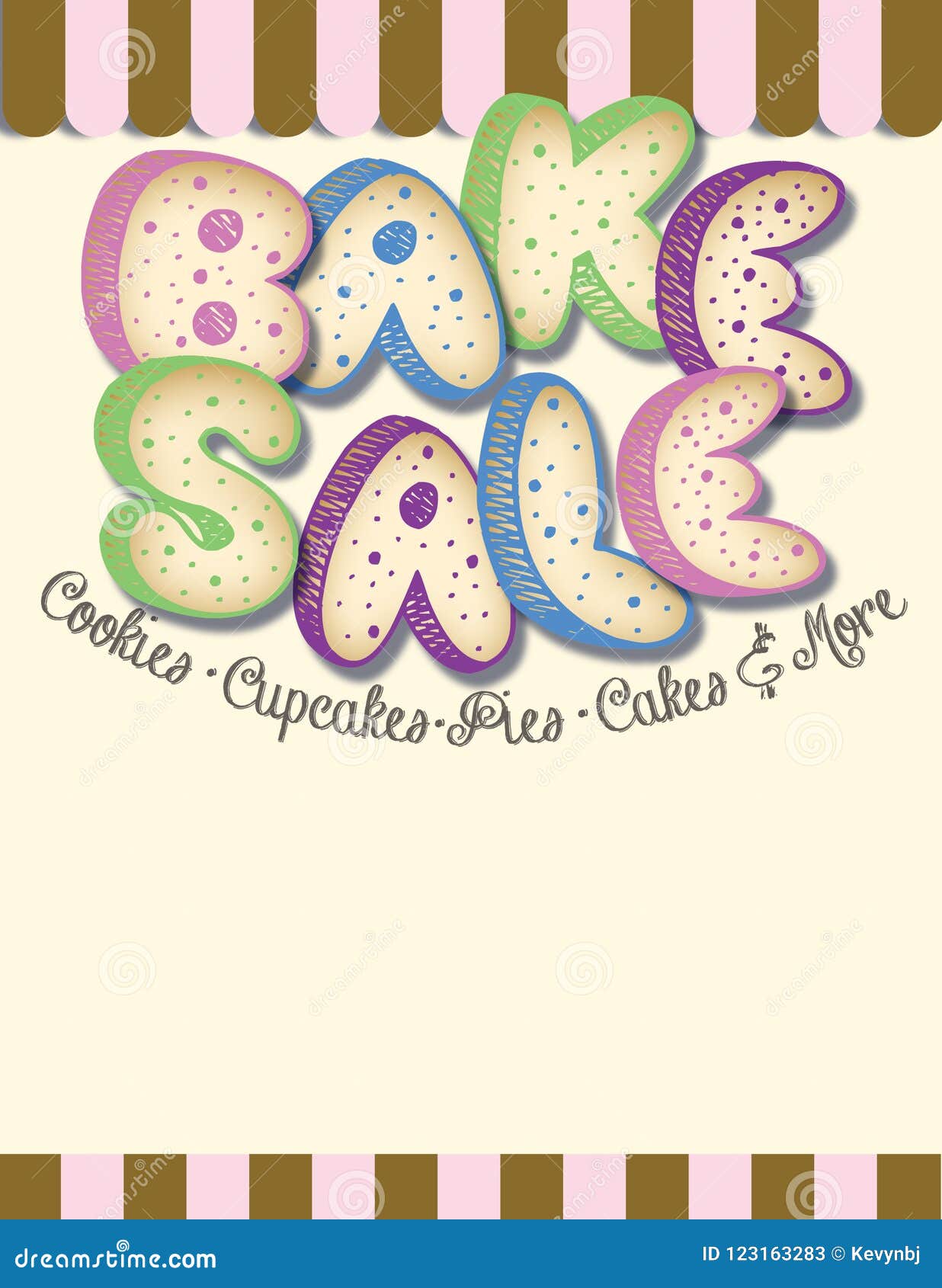 Bake Sale Fundraiser Clipart