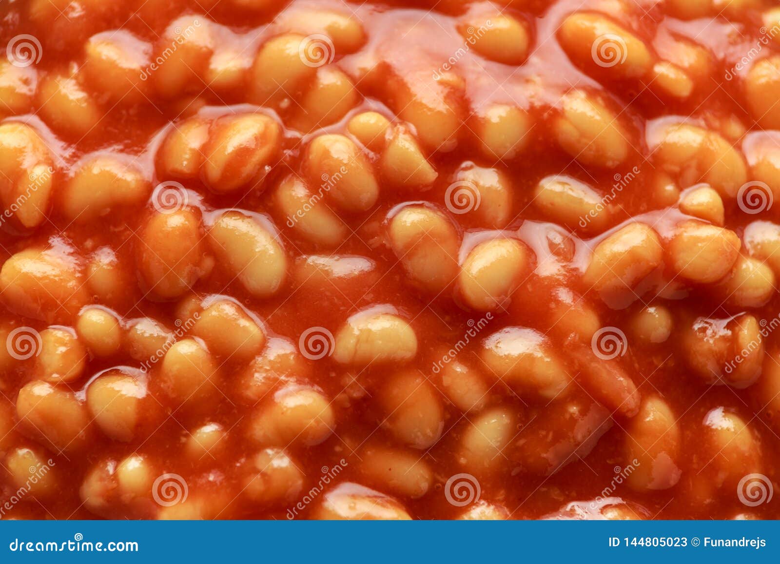 Baked Beans in Tomato Sauce in White Bowl Stock Image Image of baked