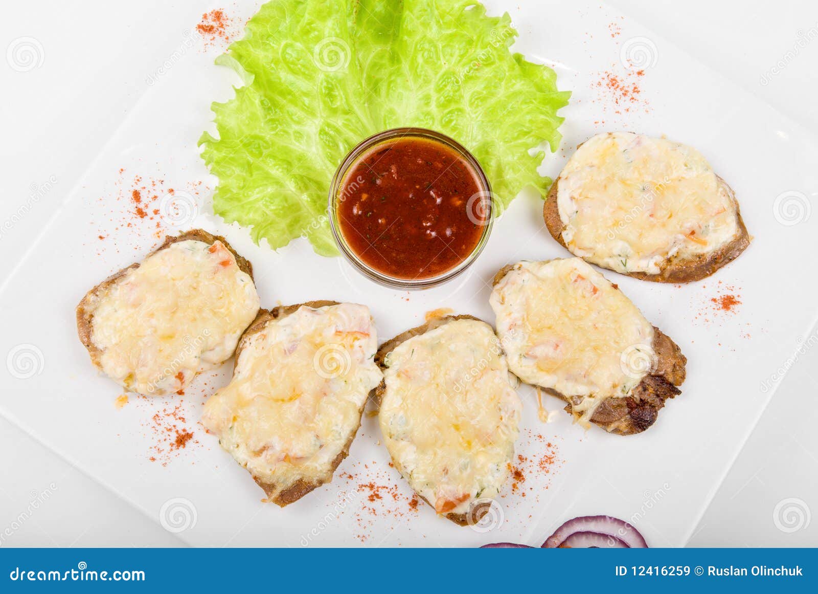 Baked beef tongue dish stock image. Image of delicatessen 12416259