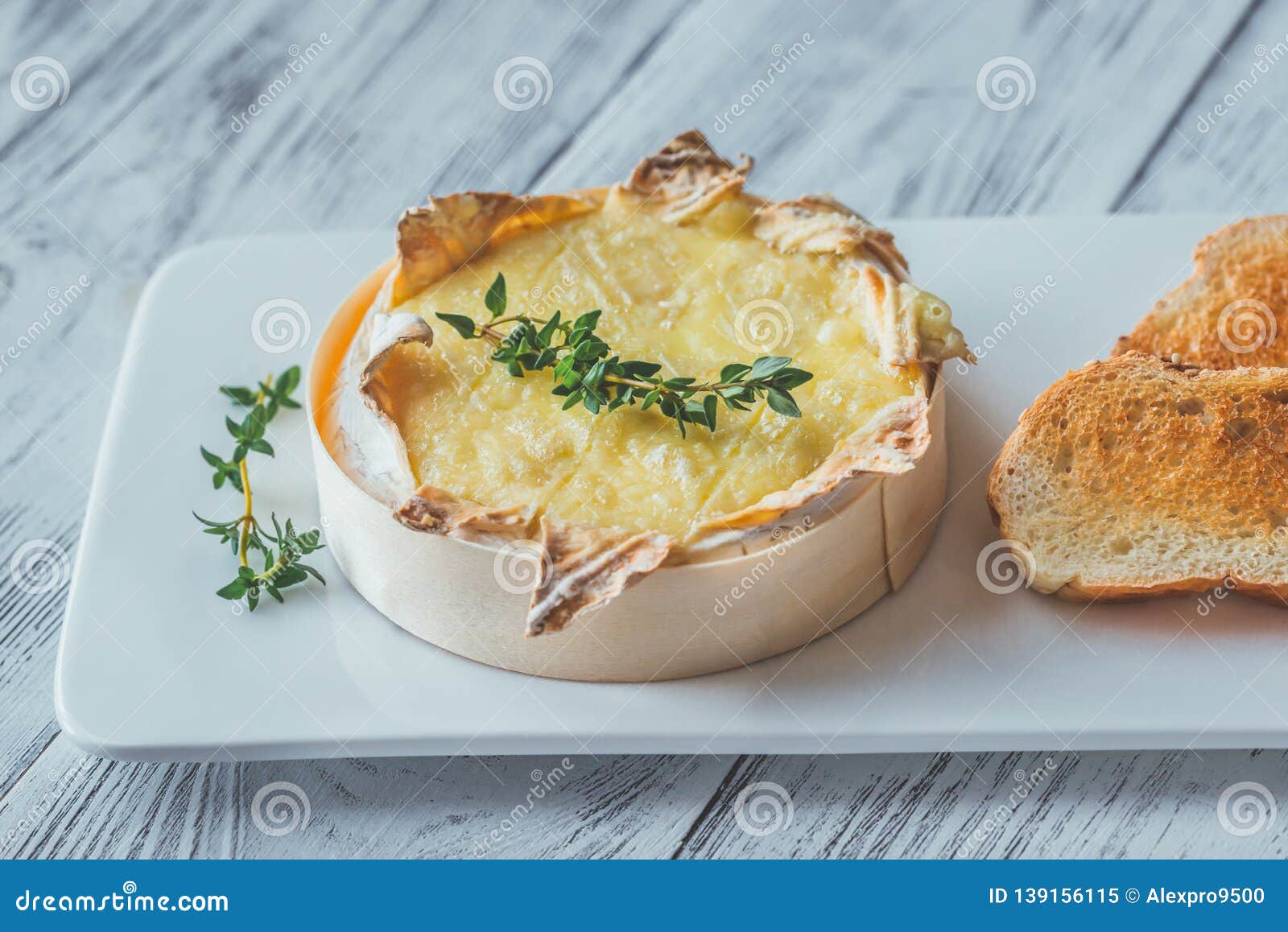 Baked Camembert cheese stock image. Image of cheese 139156115