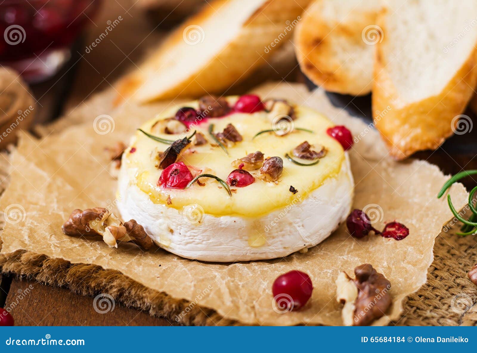 Baked cheese Camembert stock photo. Image of healthy 65684184