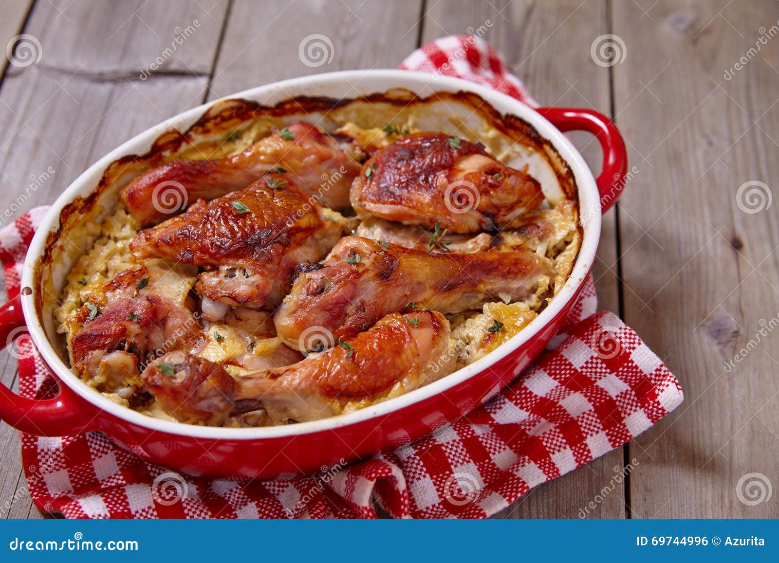 Baked Chicken Legs with Honey Stock Photo - Image of lunch, drumstick