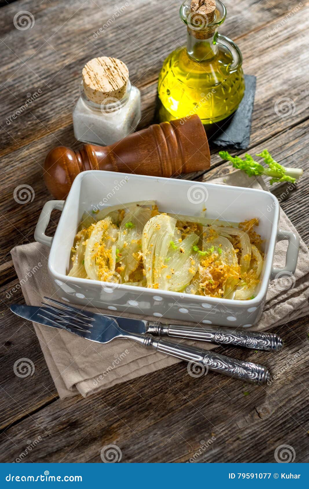 baked fennel with parmesan