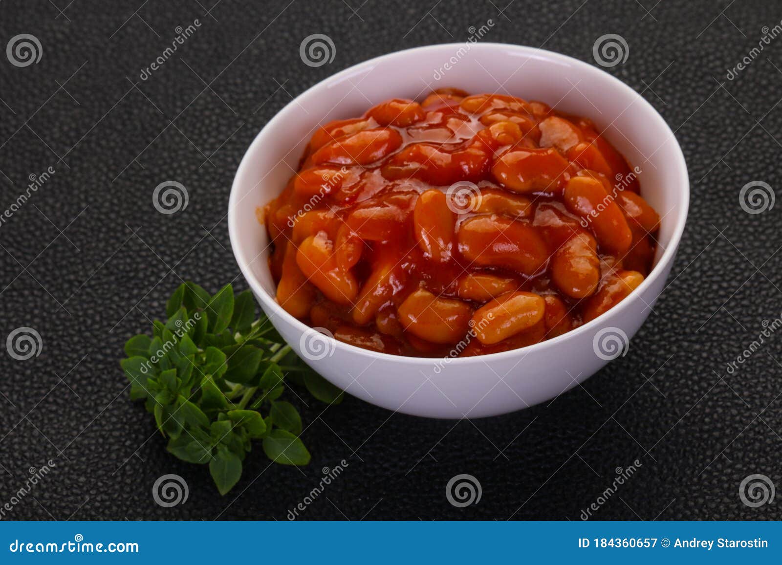 Baked Kidney with Tomato Sauce Stock Image Image of diet, bean 184360657