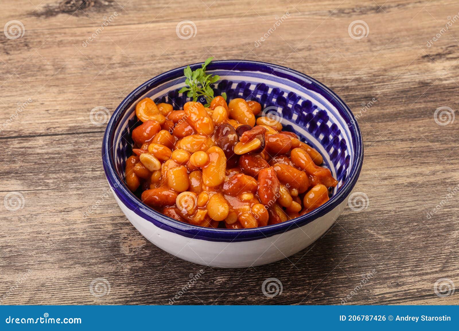 Baked Kidney in Tomato Sauce Stock Photo Image of cooked, beans