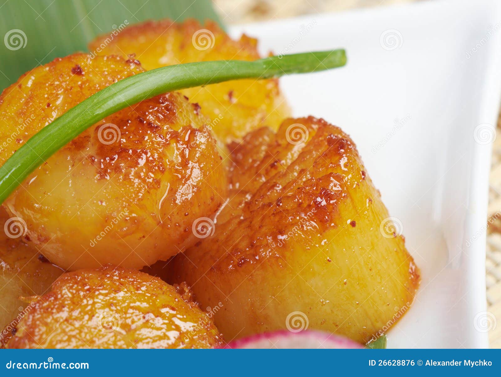 Baked scallops stock photo. Image of dinner, cooked, piece 26628876