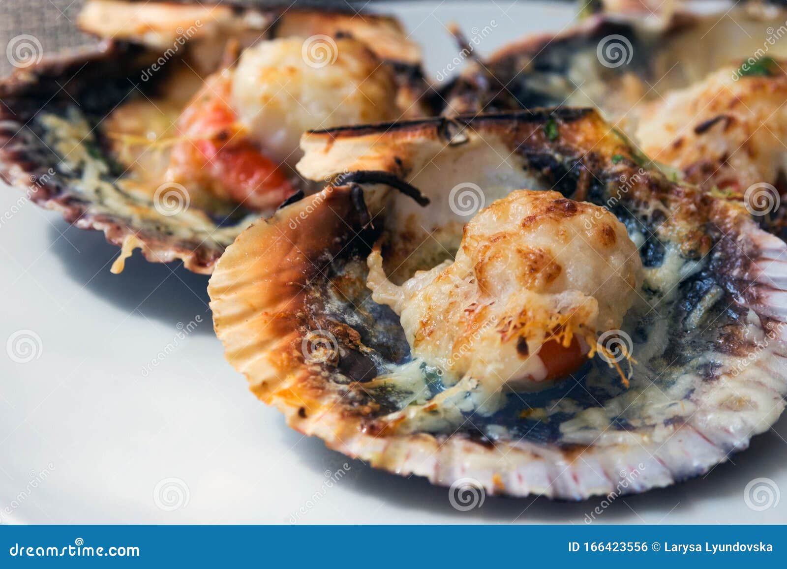 Baked Scallops With Cheese And Spicy Sauce Delicate Is A Real Pleasure Romantic Dinner At A Spanish Fish Restaurant Stock Photo Image Of Cooked Cockleshell 166423556,How To Bbq Ribs