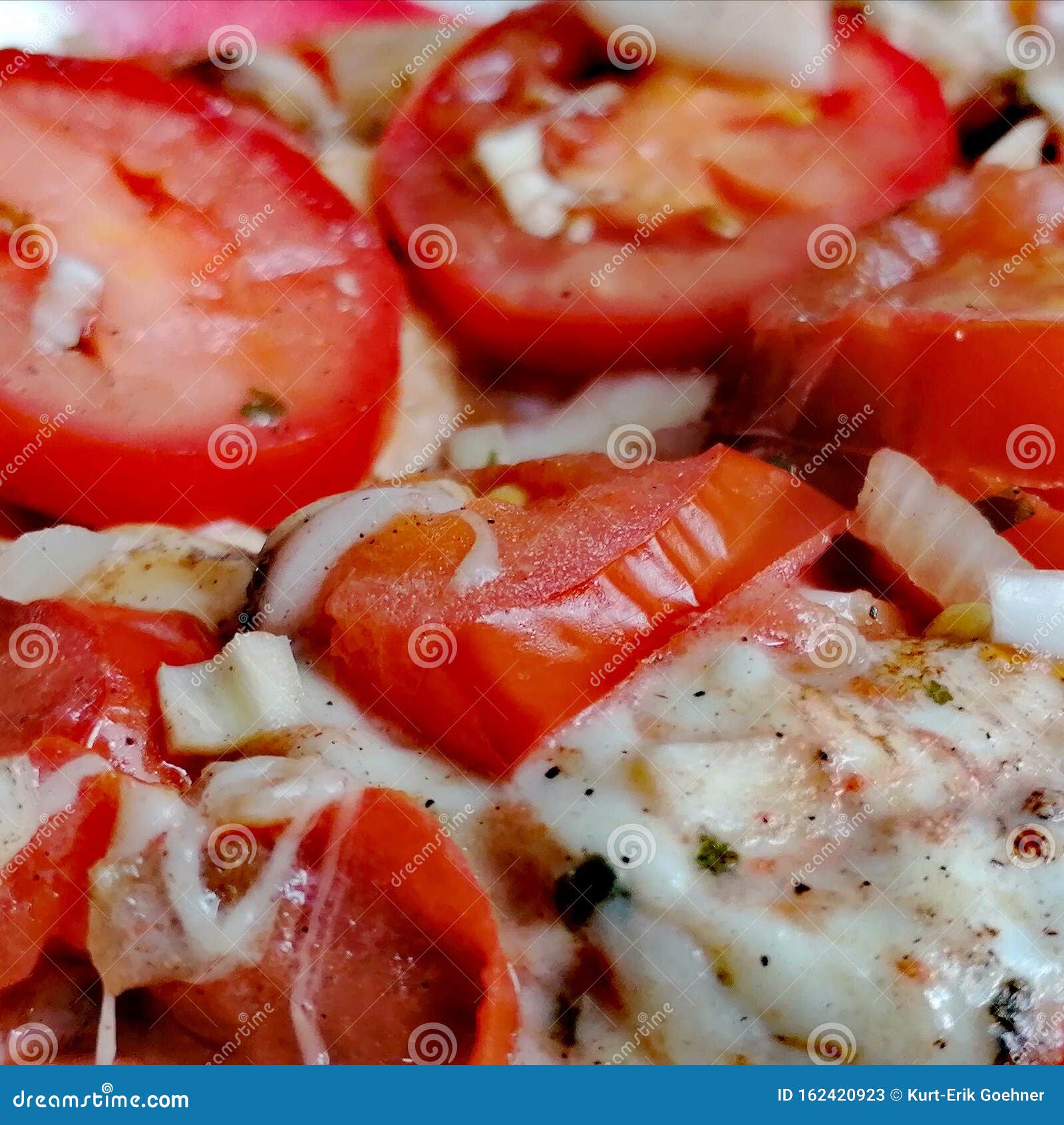 Baked Tomatoes with Mozzarella Stock Image Image of baked, mozzarella