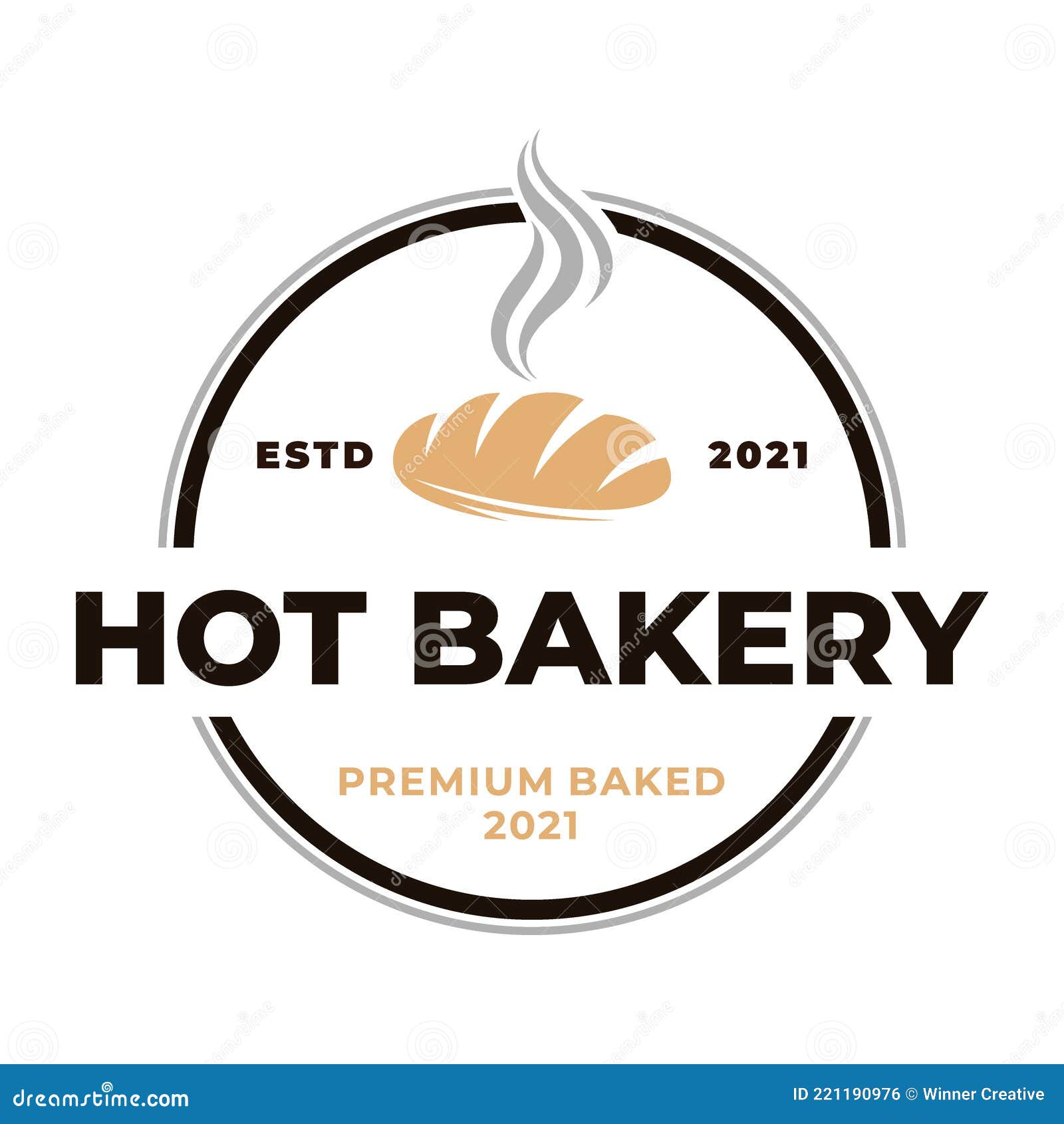Bakery Chef Logo. Bakery Logo Design Vector Stock Vector Illustration