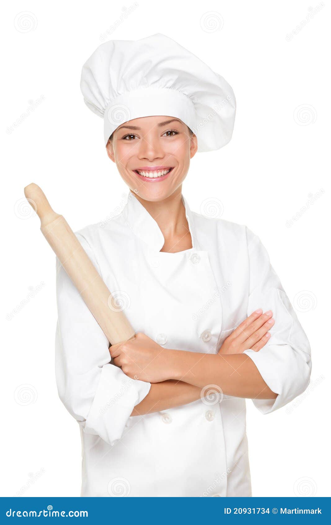 Baker / Chef woman stock photo. Image of confident, caucasian - 20931734