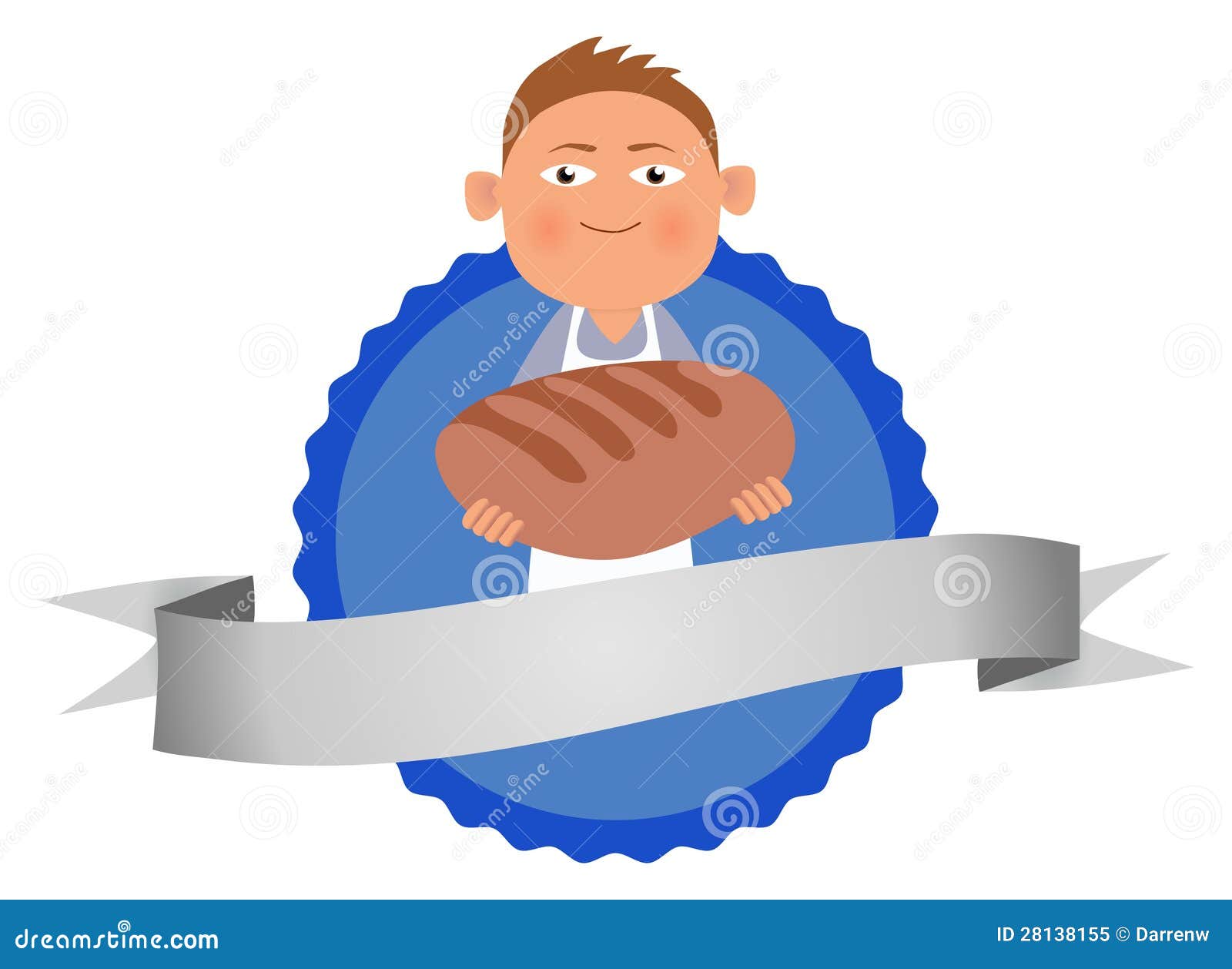 Baker Emblem stock illustration. Illustration of person 28138155