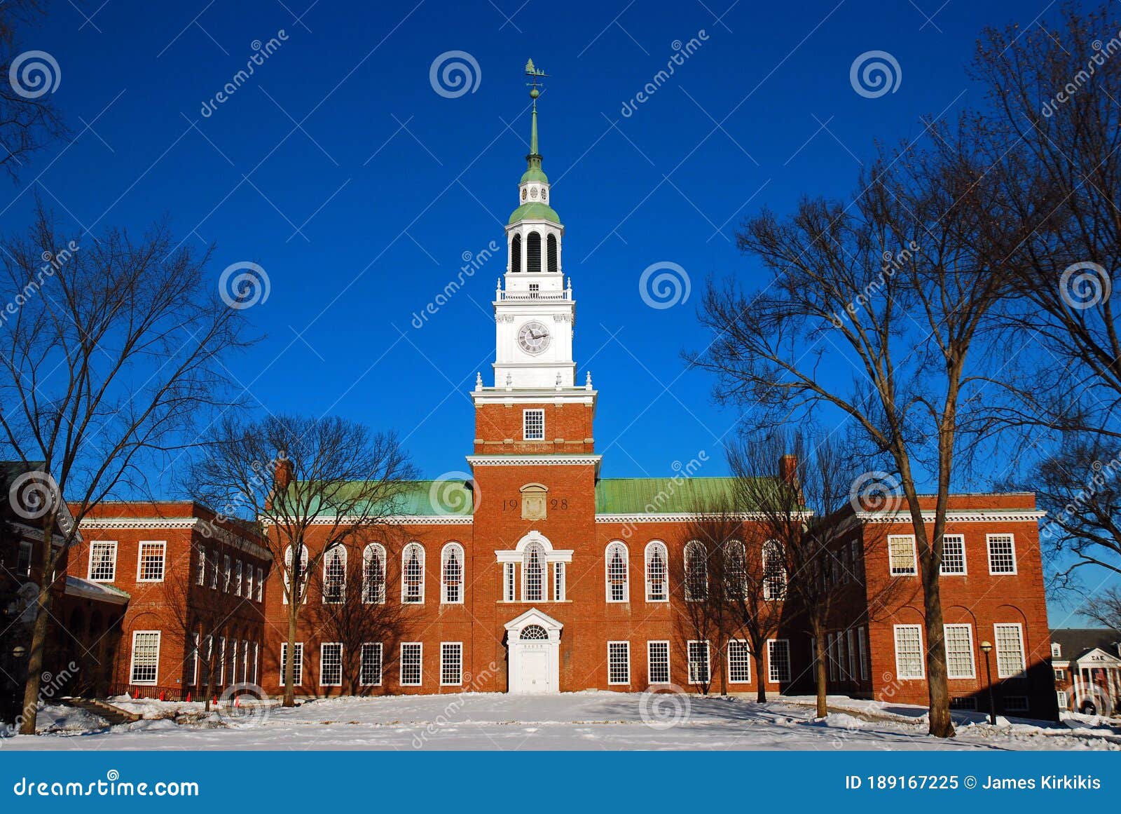 Baker Tower Dartmouth University Editorial Image Image of historical Baker Tower Dartmouth University Editorial Image Image of historical