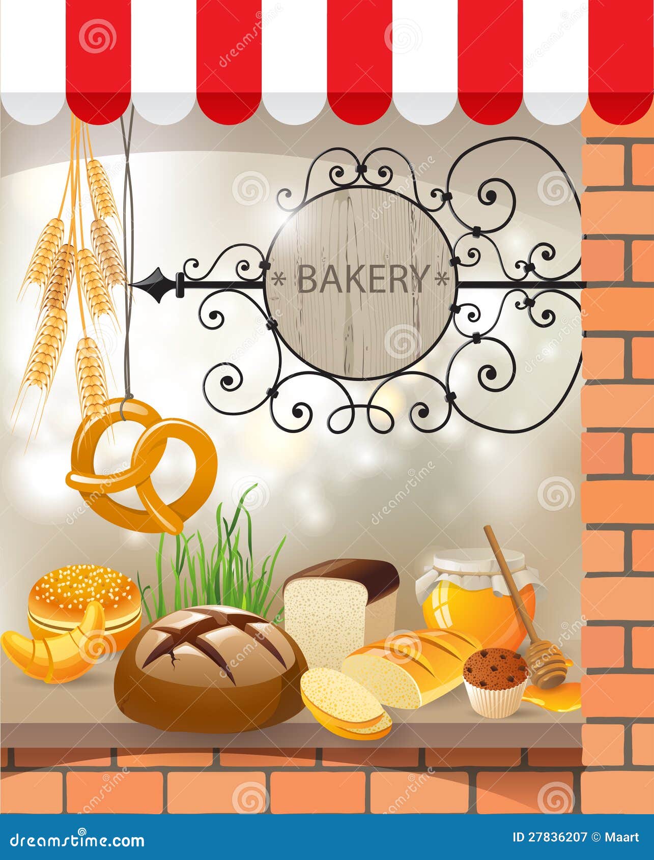 Bakery stock vector. Illustration of element, bakery - 27836207