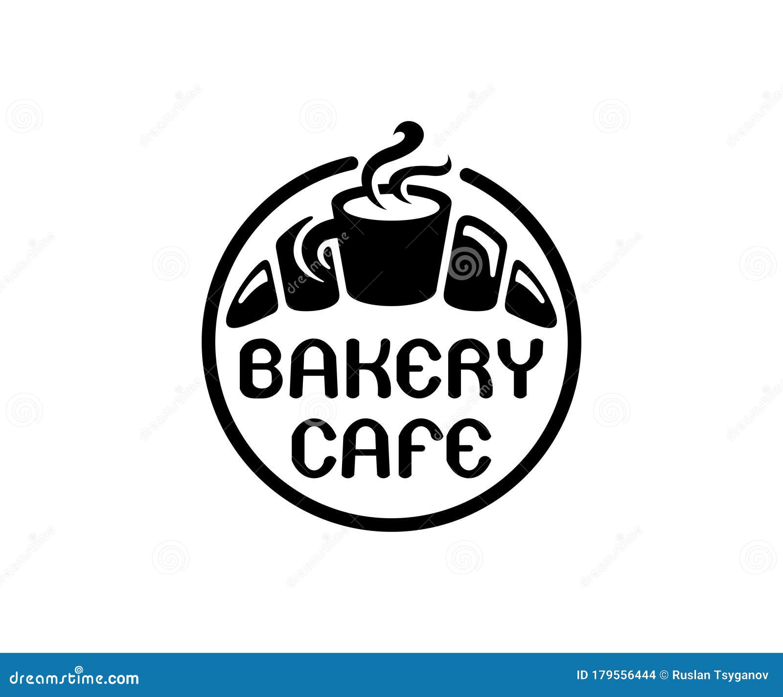 Bakery Cafe, Bakehouse Logo Design or Label. Home Baking, Sweet ...
