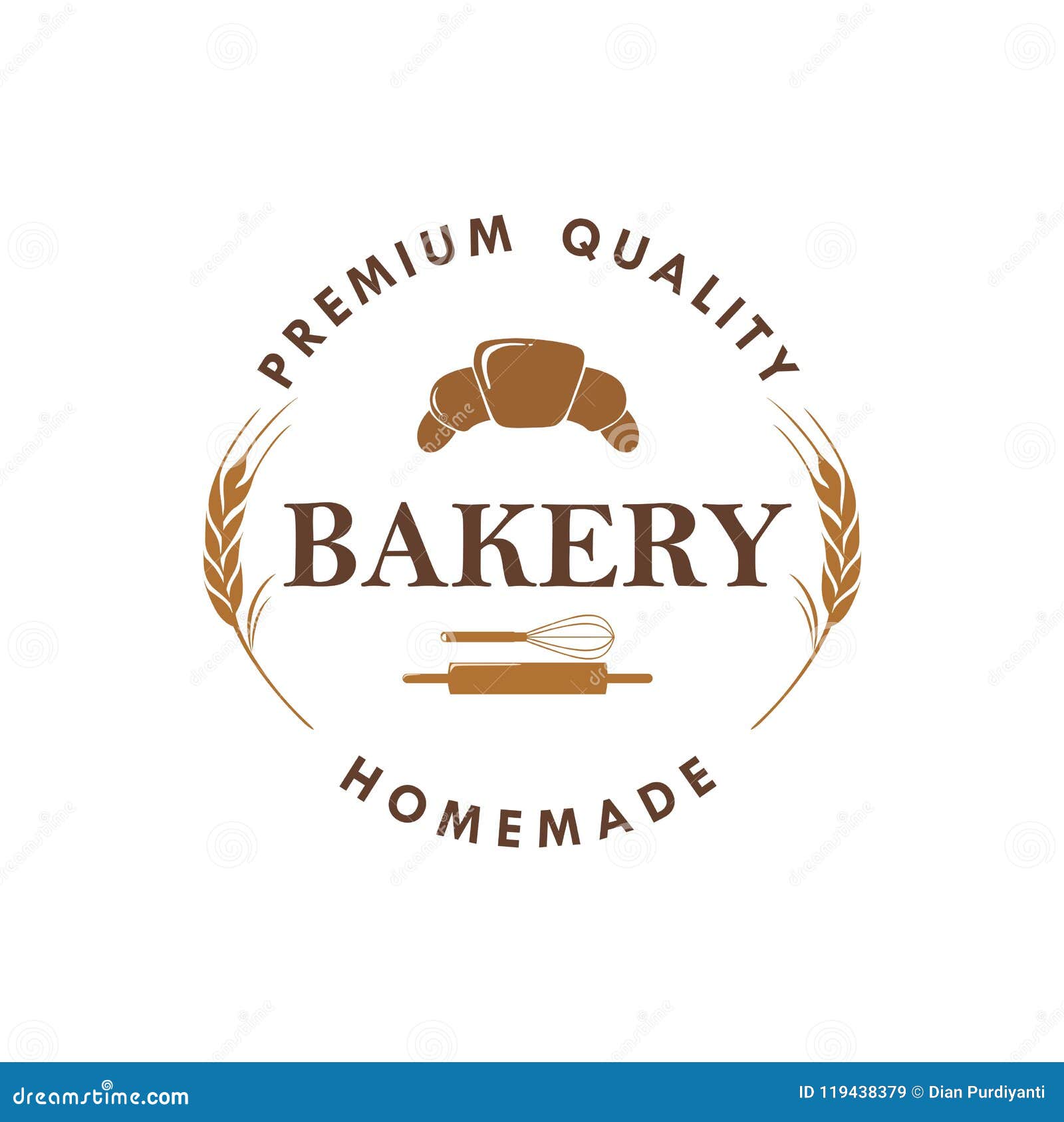 Bakery, Dessert, Baverage, Food, Drink Sign Logo Vector Design ...
