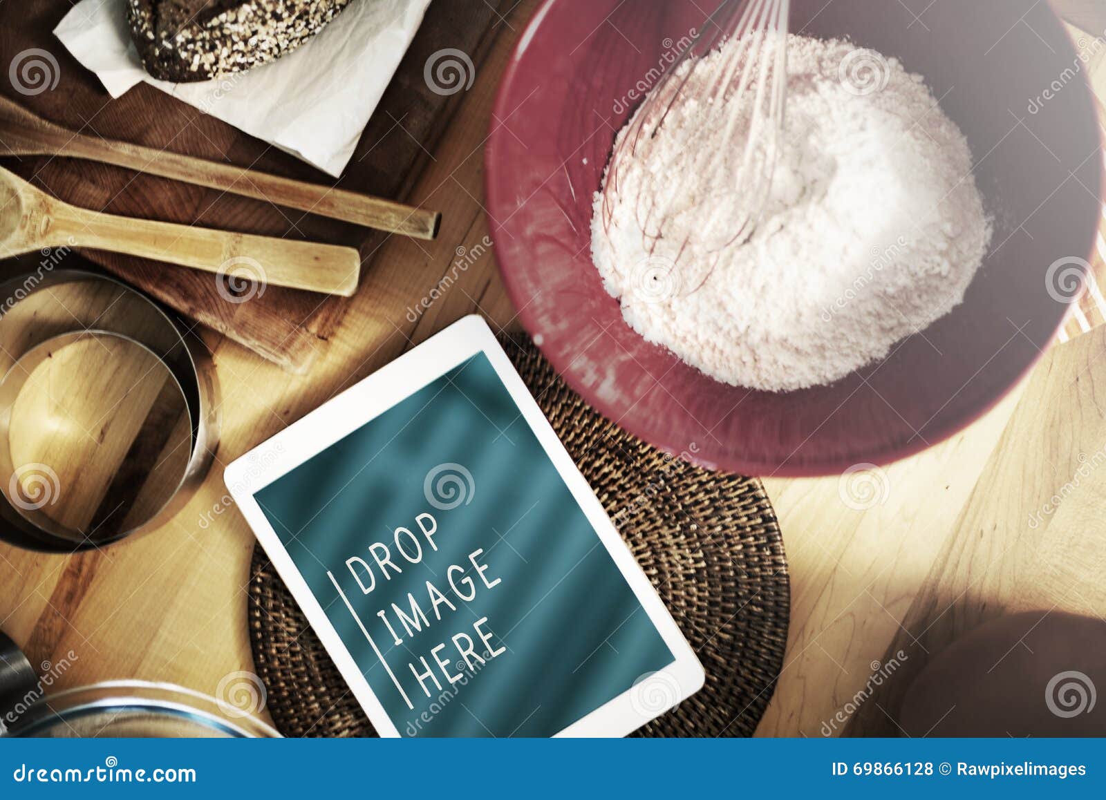 Bakery Equipment Cooking Preparation Tools Concept Stock Photo Image