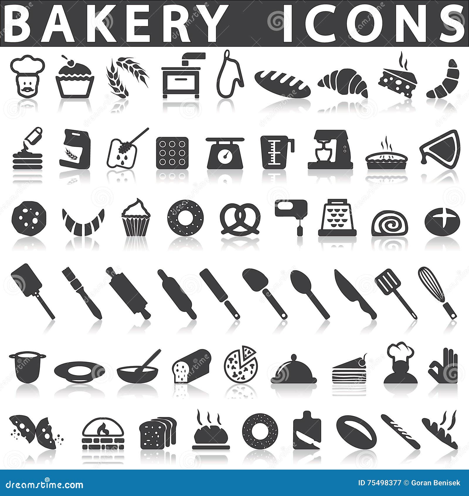 bakery icons