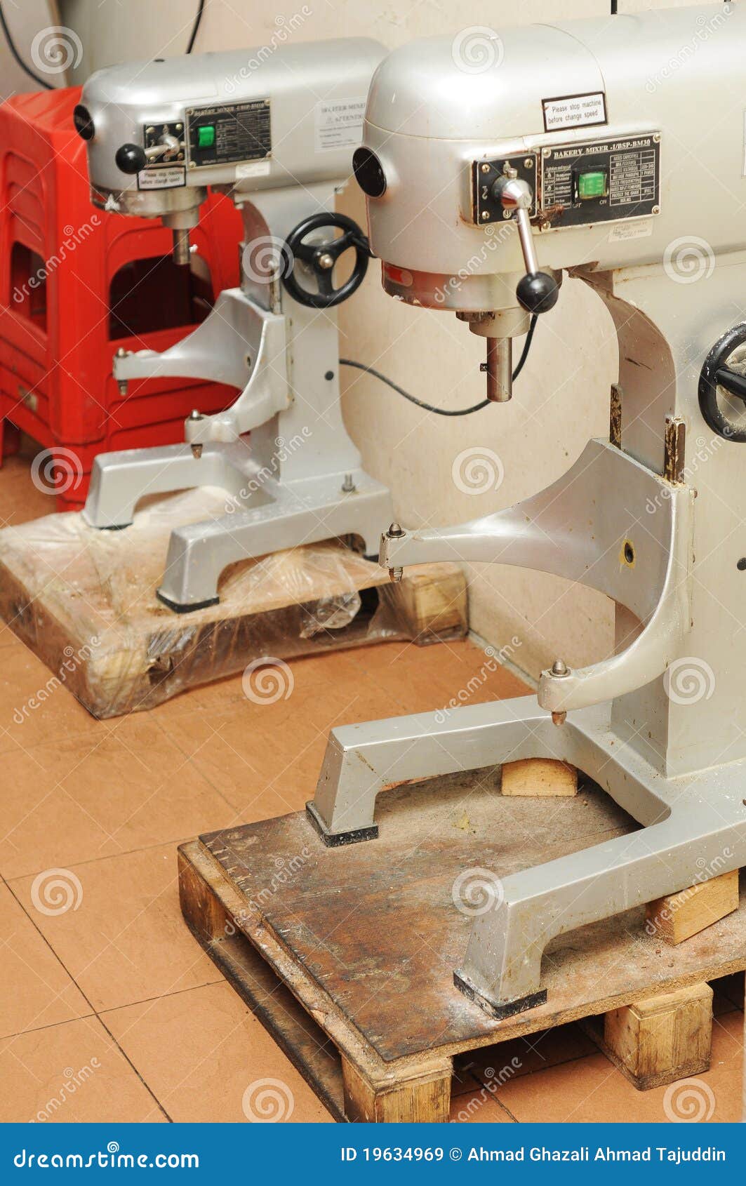 Bakery Mixer Machine stock image. Image of cook, chocolate 19634969