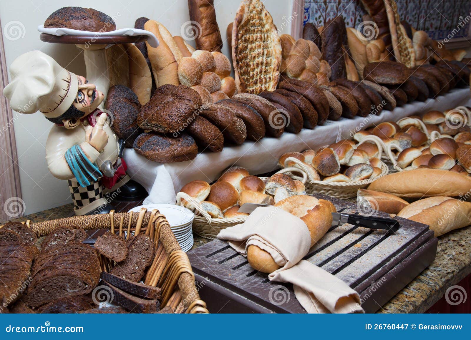 Bakery Product Assortment Stock Image Image Of Brown 26760447