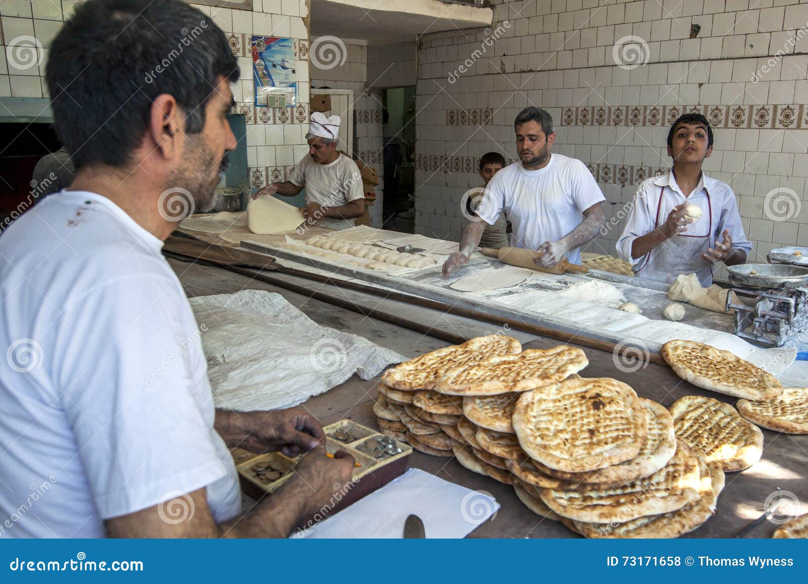 A Bakery in Urfa in Turkey. Editorial Stock Photo Image of turkey