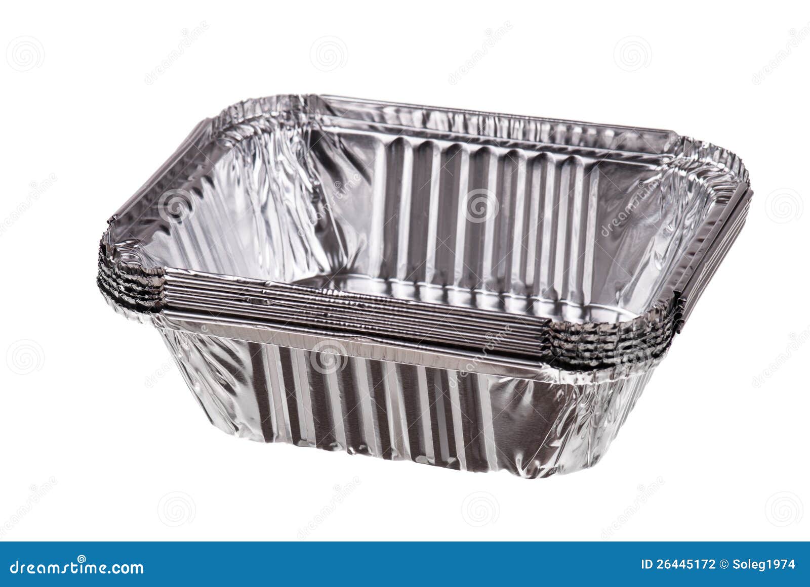 Baking dish from a foil stock photo. Image of prepared 26445172