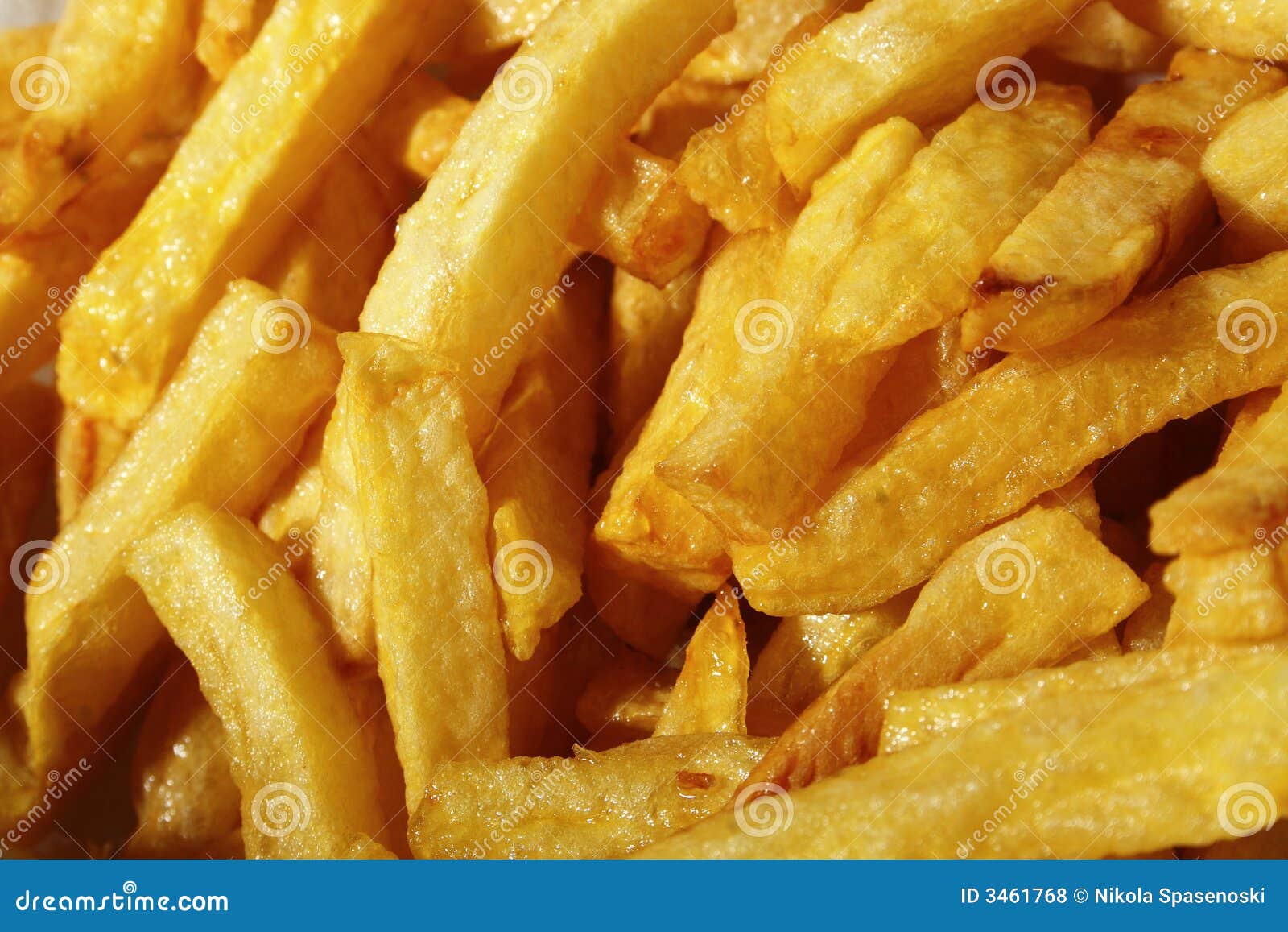 Baking french fries stock photo. Image of calories, food 3461768