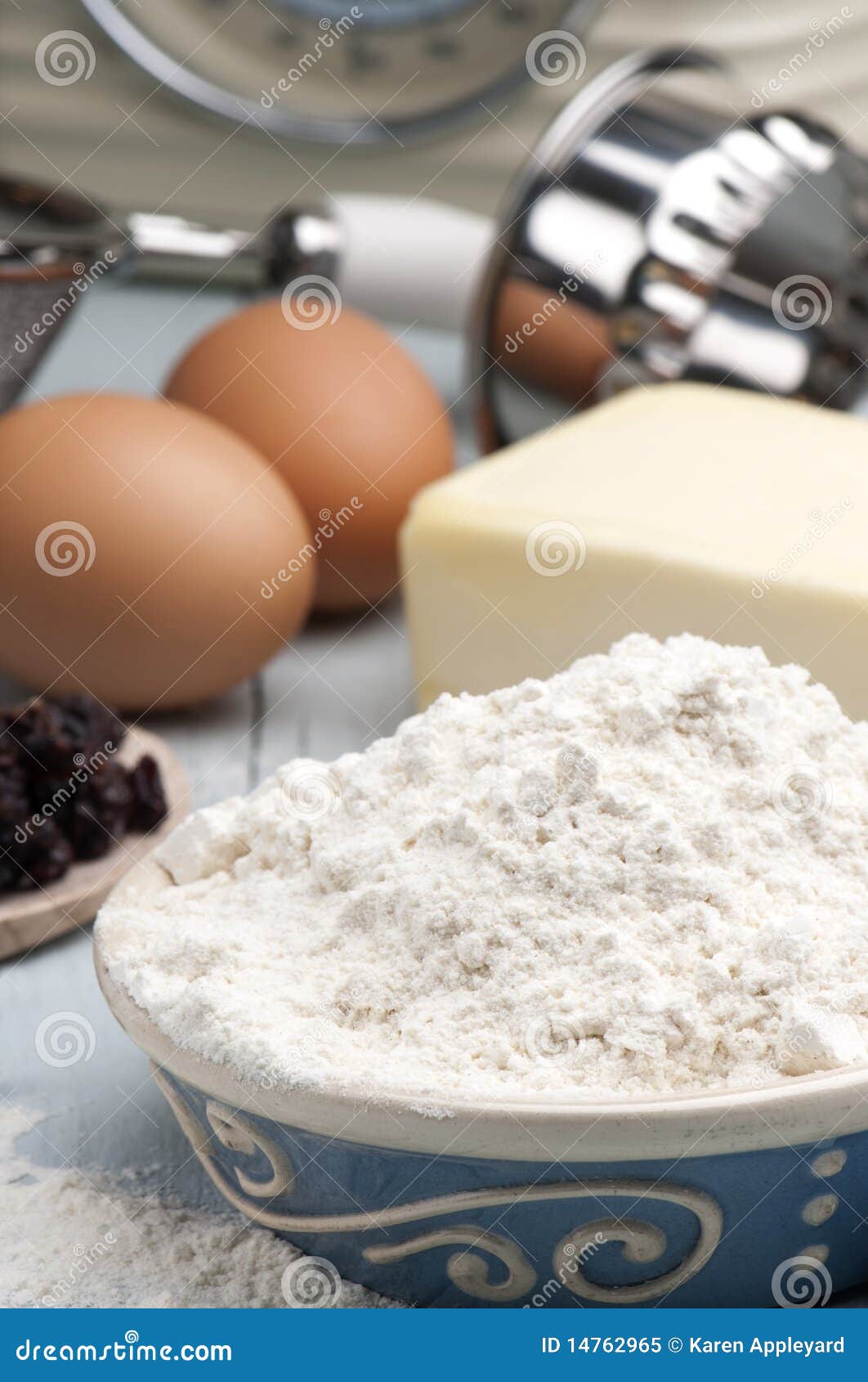 Baking Ingredients stock image. Image of currants, making 14762965