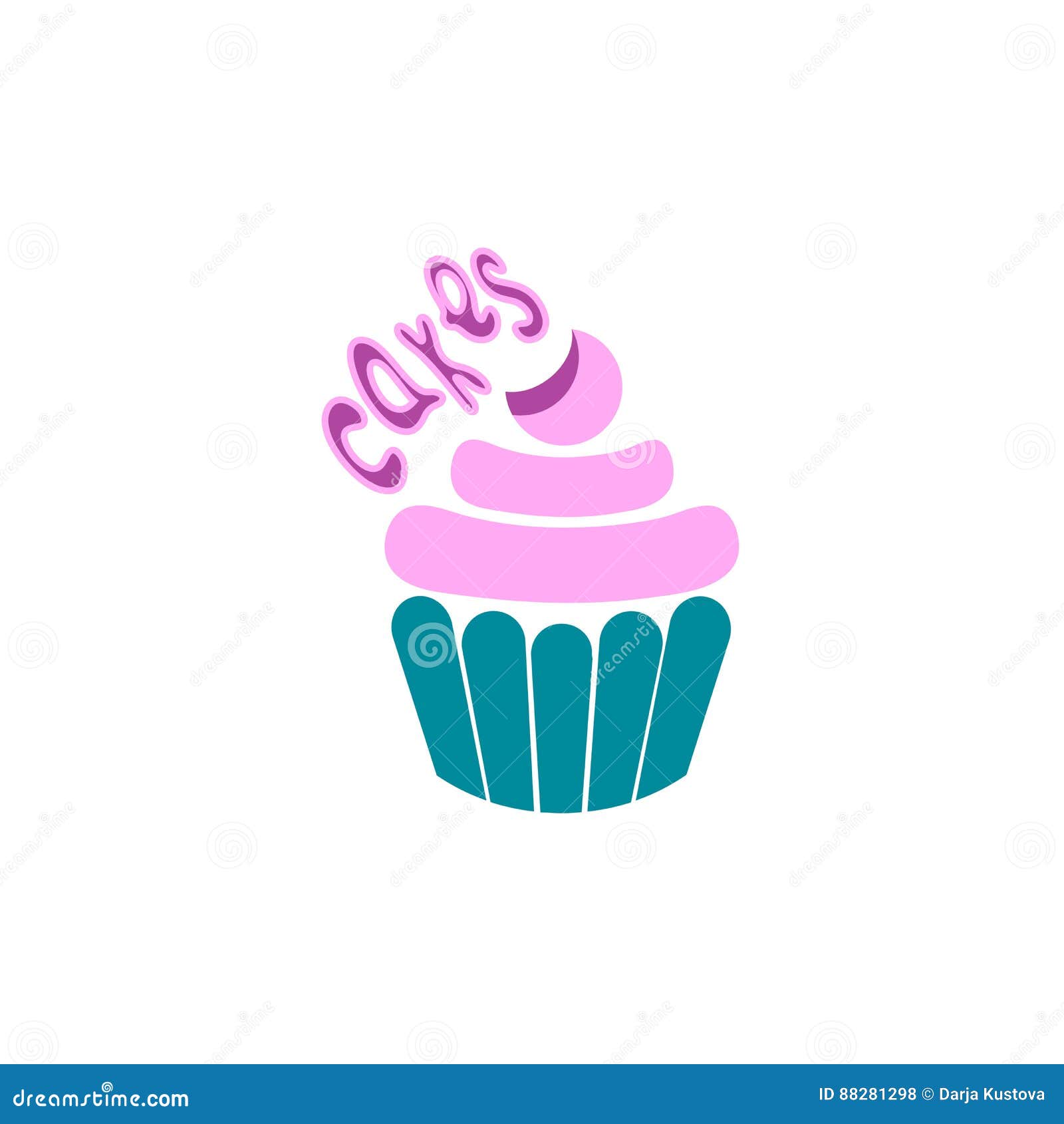 Baking Logo. Cake Logo Template Design Stock Vector - Illustration of ...