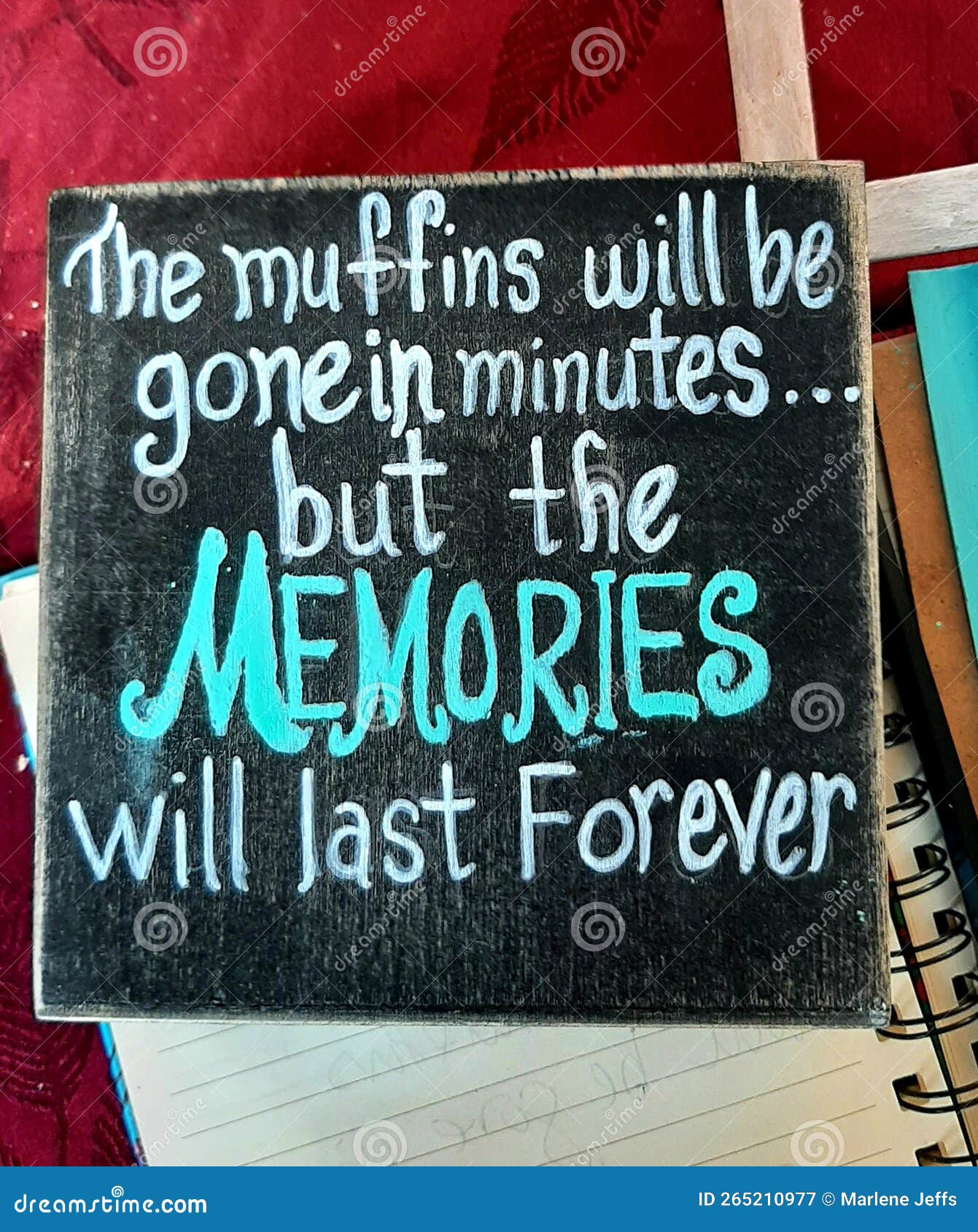 Baking Memories Last Forever Stock Image Image of memories, last