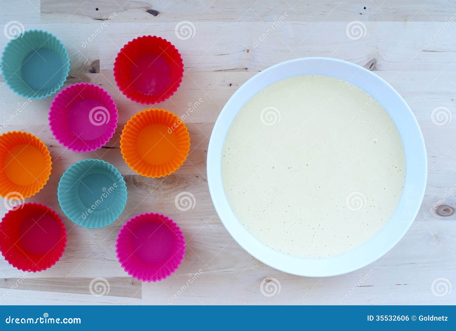 Baking muffins stock photo. Image of fresh, form, food 35532606