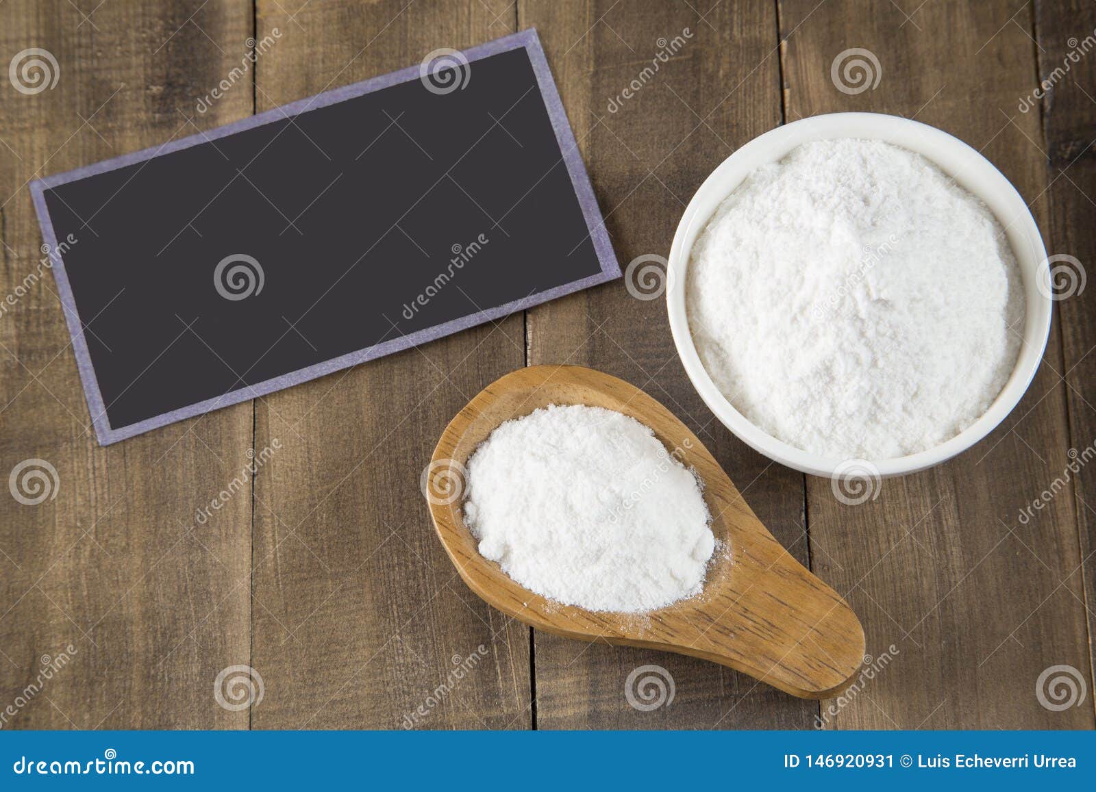 Baking Soda Sodium Bicarbonate.Bicarbonato Stock Image Image of