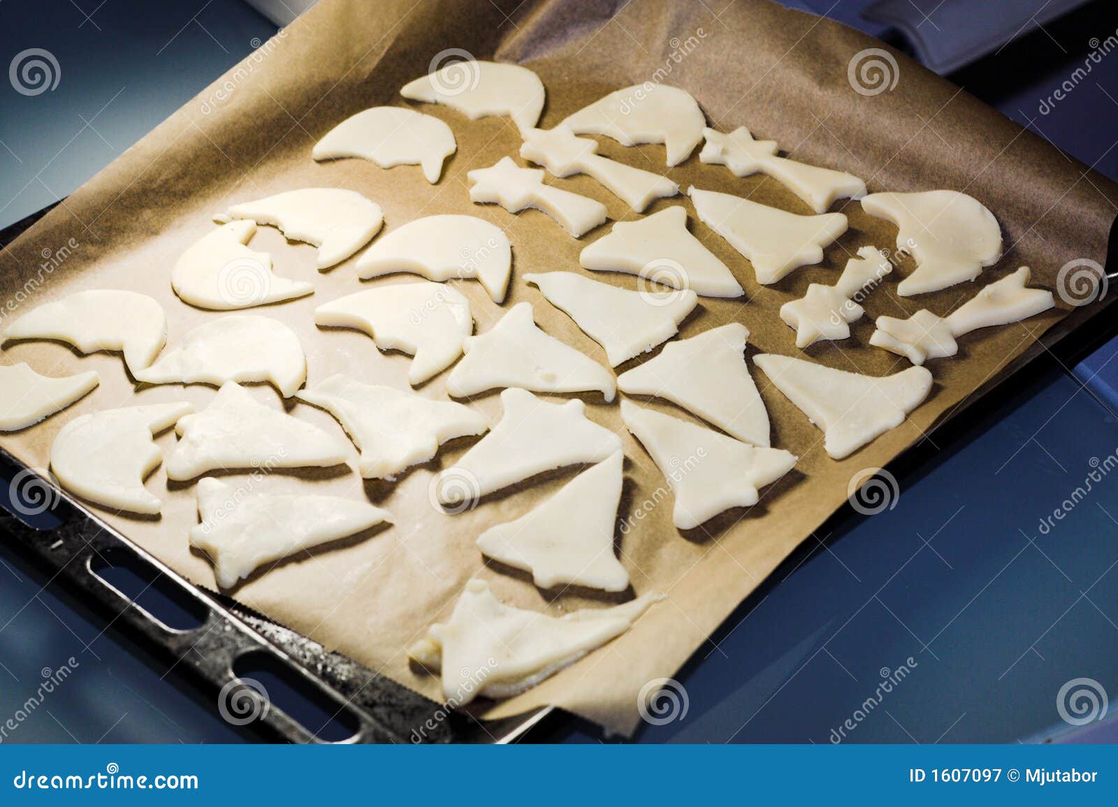 Baking Traditional German Christmas Cookies Stock Image - Image of