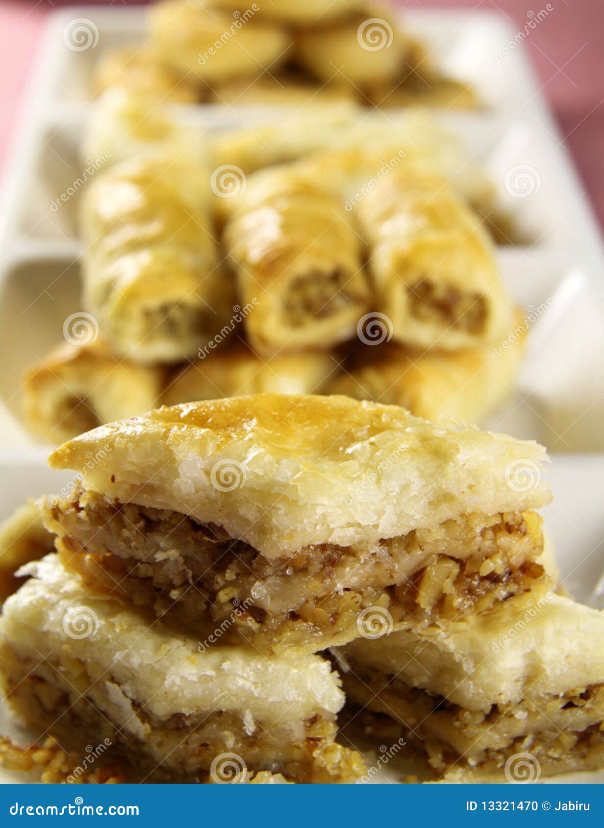 Baklava stock photo. Image of nutrition, flavor, fresh 13321470