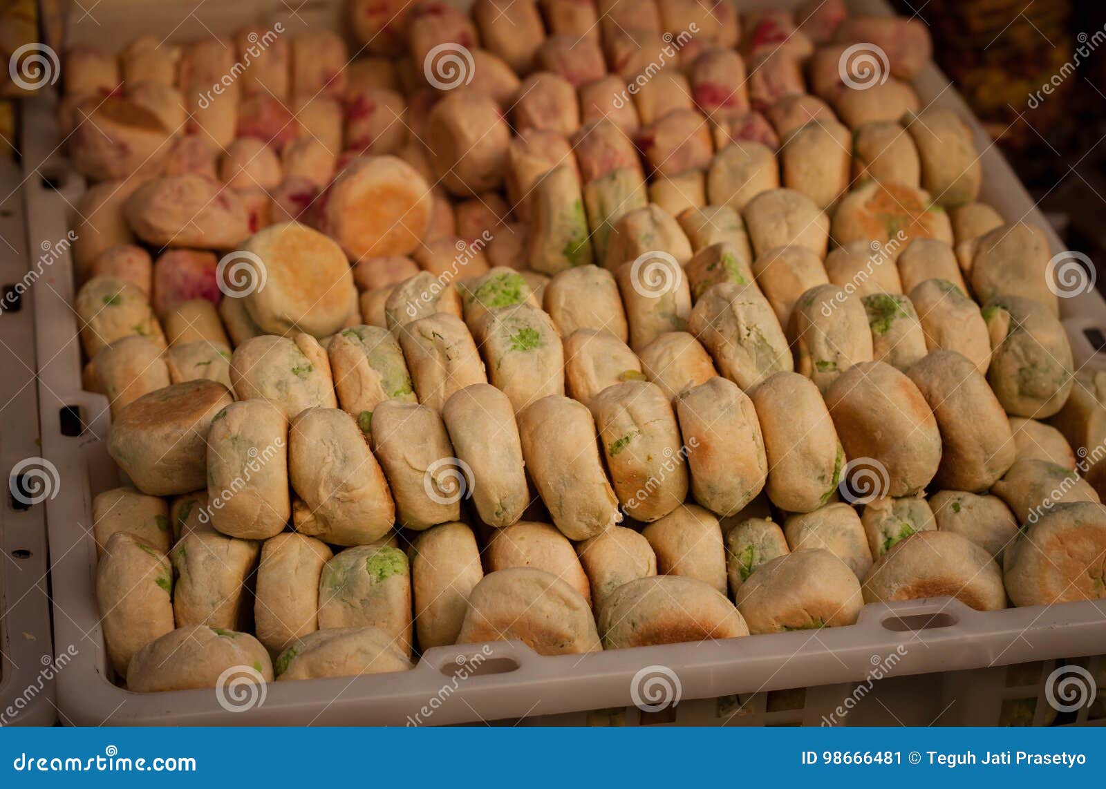 A Bakpia Traditional Food from Jogja Yogyakarta Indonesia Stock Image