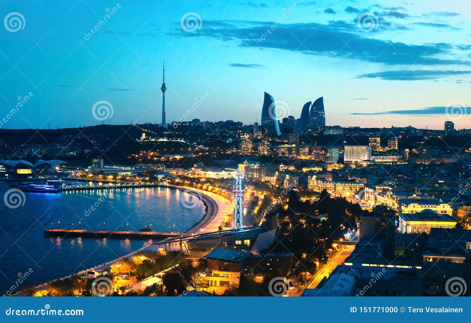 Man Made Baku HD Wallpaper