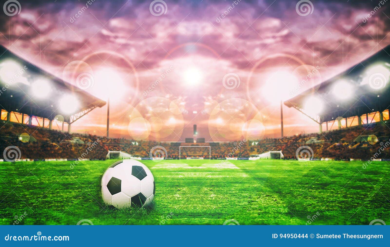 Balón De Fútbol En El Campo Verde Del Estadio De Fútbol Para El Fondo Foto de archivo - Imagen de meta, deportista: 94950444 Balón De Fútbol En El Campo Verde Del Estadio De Fútbol Para El Fondo Foto de archivo - Imagen de meta, deportista: 94950444