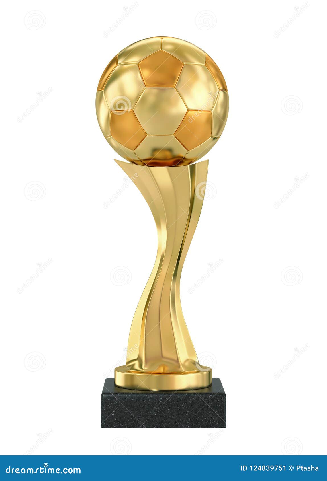 Balón De Fútbol De Oro Del Trofeo, Trayectoria De Recortes Incluida Stock  de ilustración - Ilustración de trofeo, deporte: 124839751