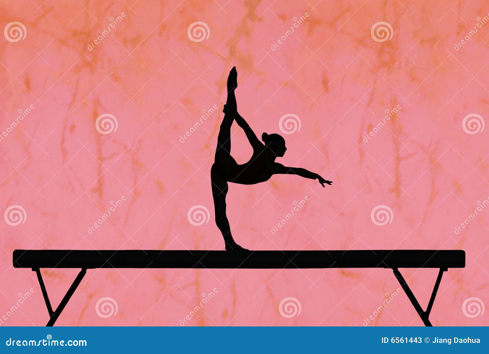 Balance beam stock image. Image of beam, strength, gymnast - 6561581
