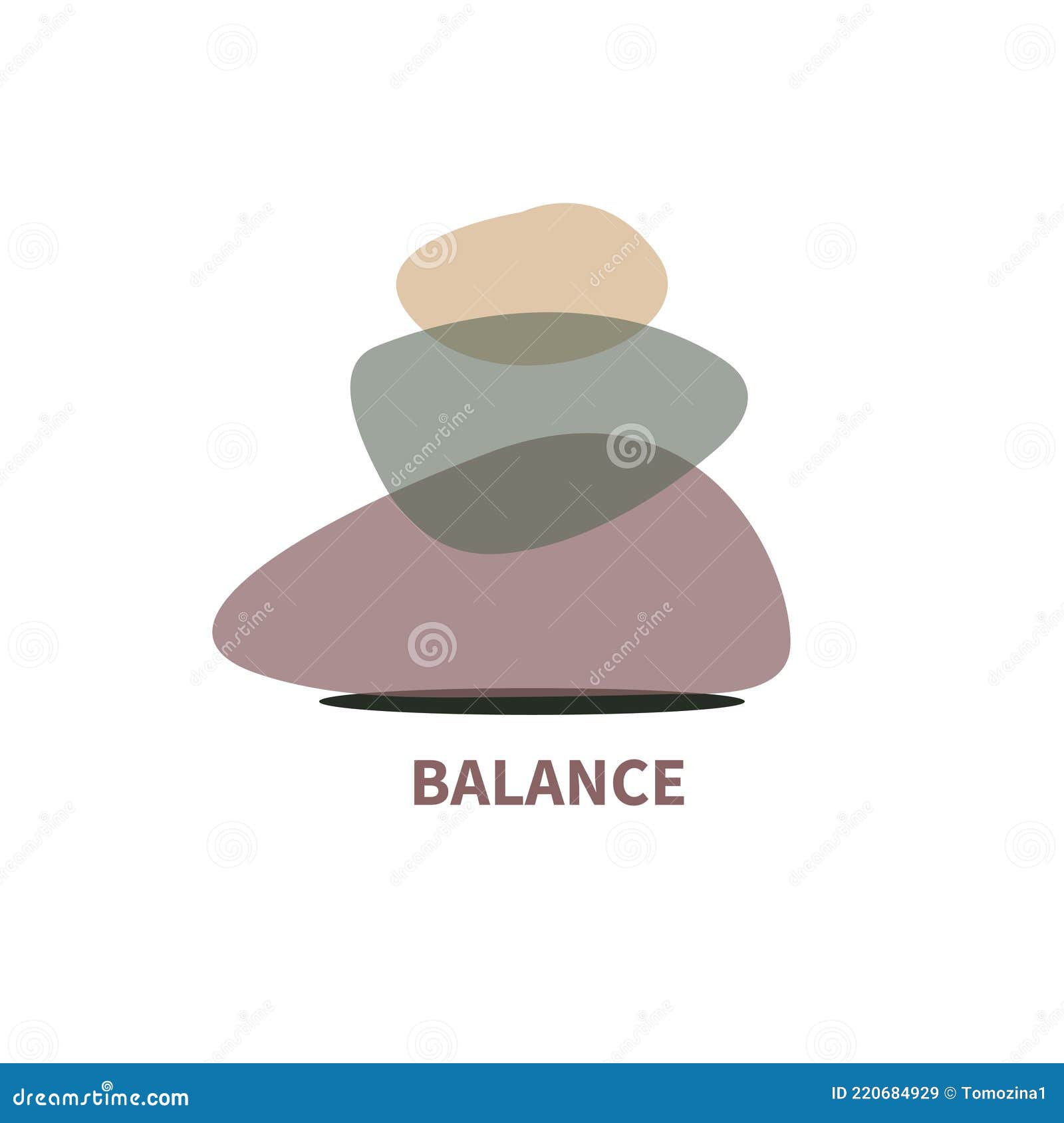 Balance Icon. Harmony Symbol. of Buddhism Concept Stock Vector - Illustration of graphic, 220684929