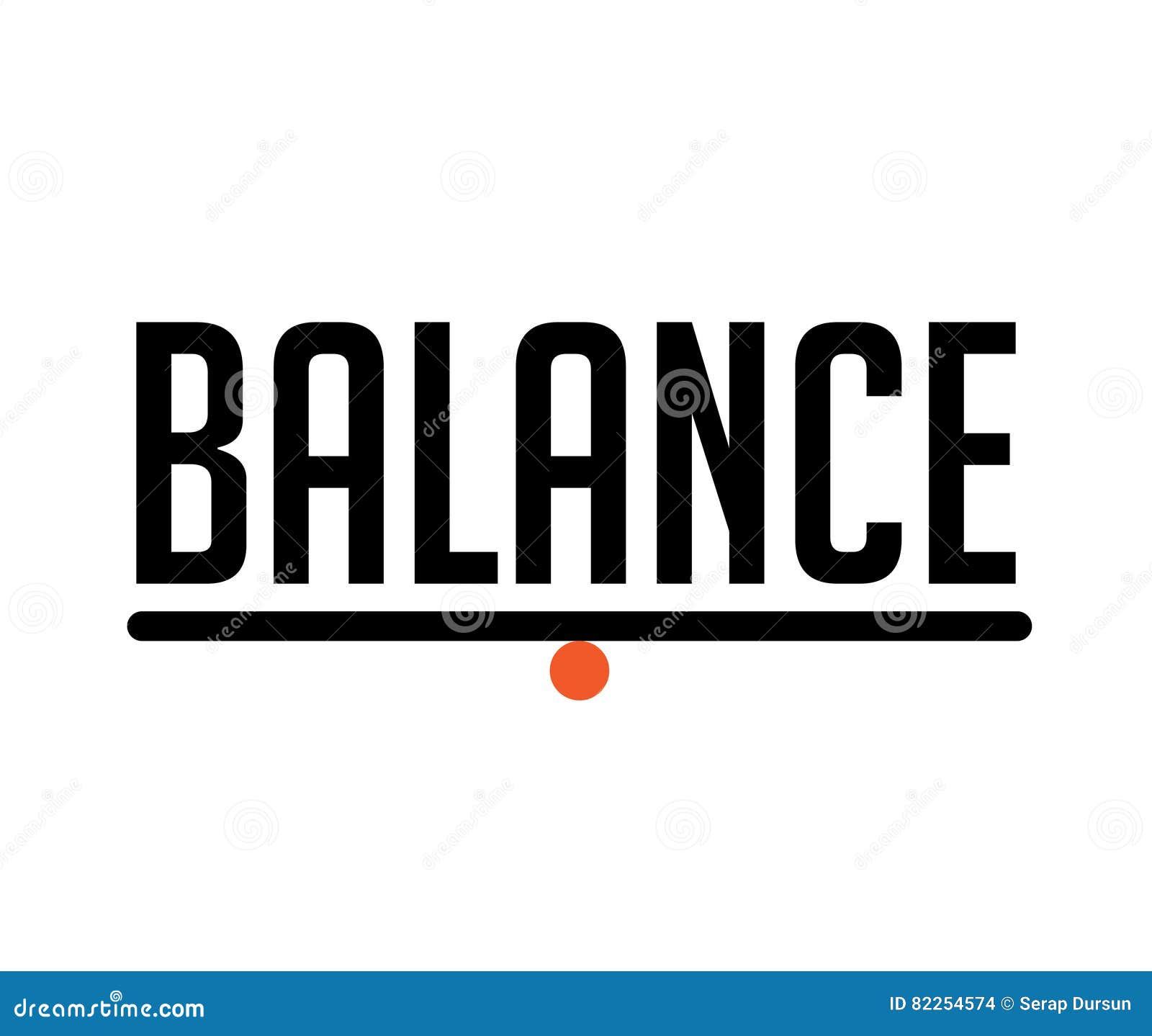 Balance Logo Concept stock illustration. Illustration of logotype ...