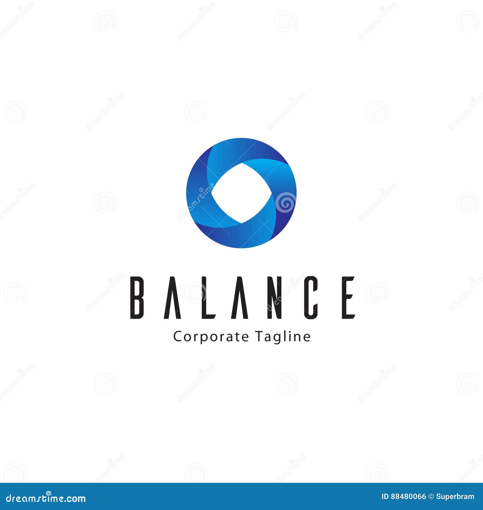 Balance Logo Template stock vector. Illustration of consultant - 88480066