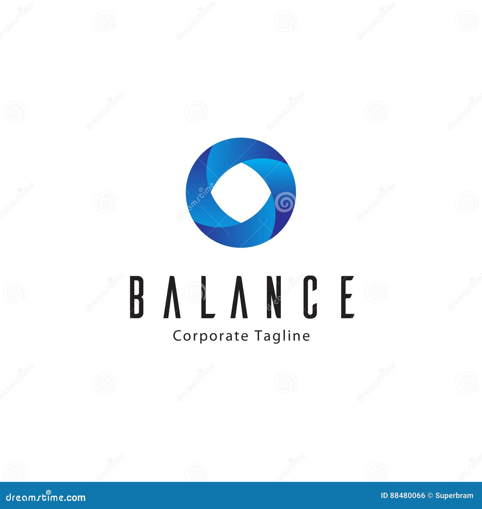 Balance Logo Template stock vector. Illustration of consultant 88480066
