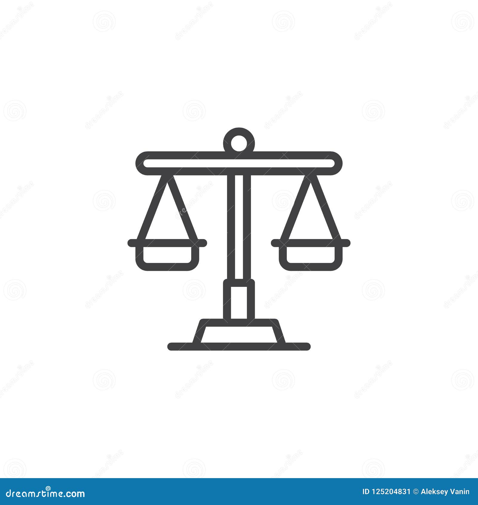 Balance scales with food comic book style Vector Image