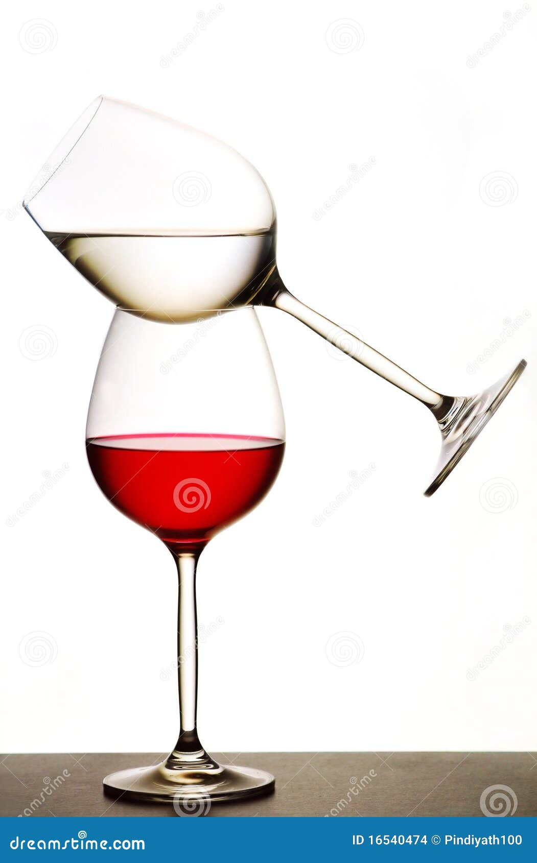 balanced wine glasses