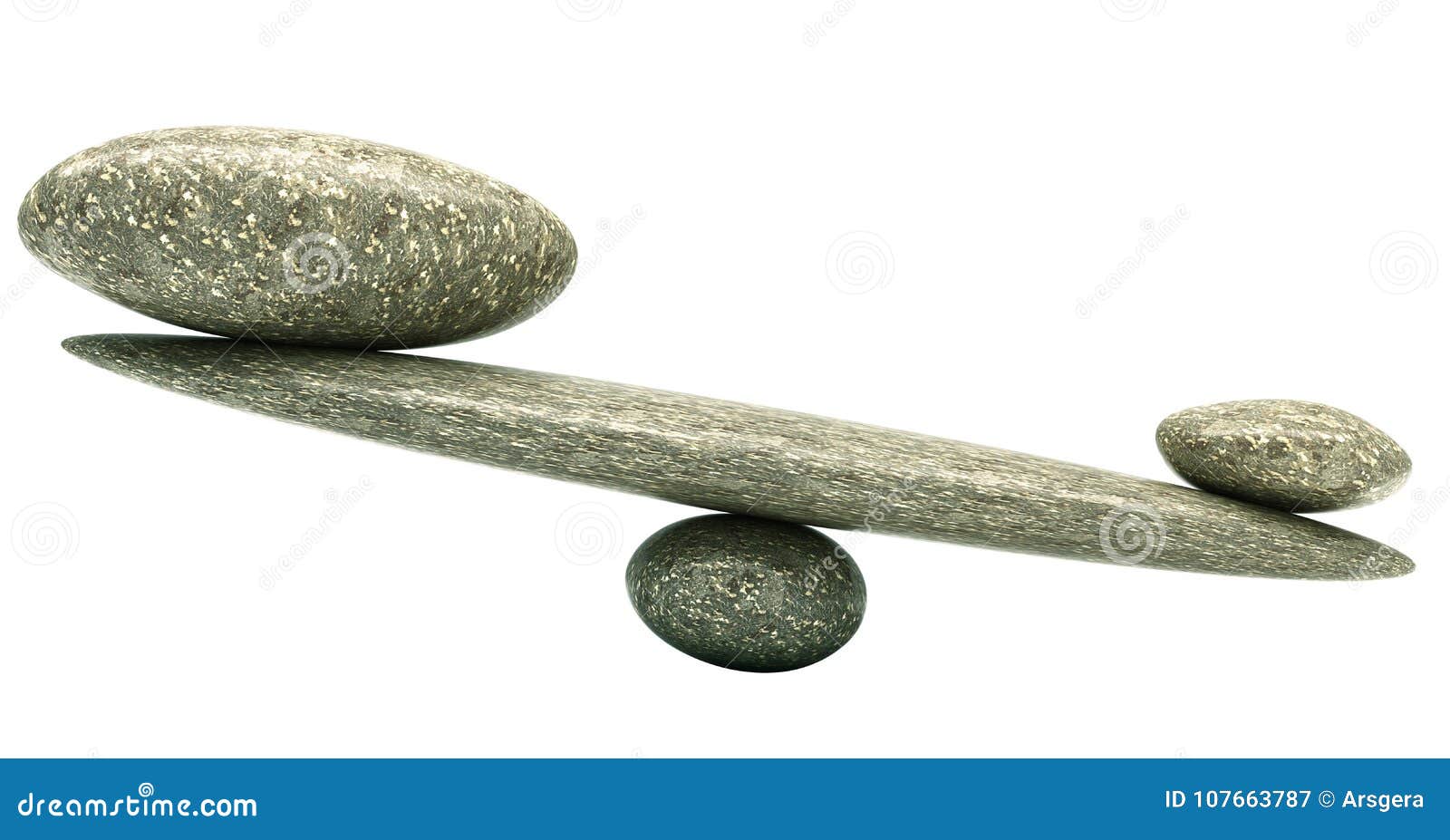 Balancing Pebble Stability Scales with Stones Stock Image Image of
