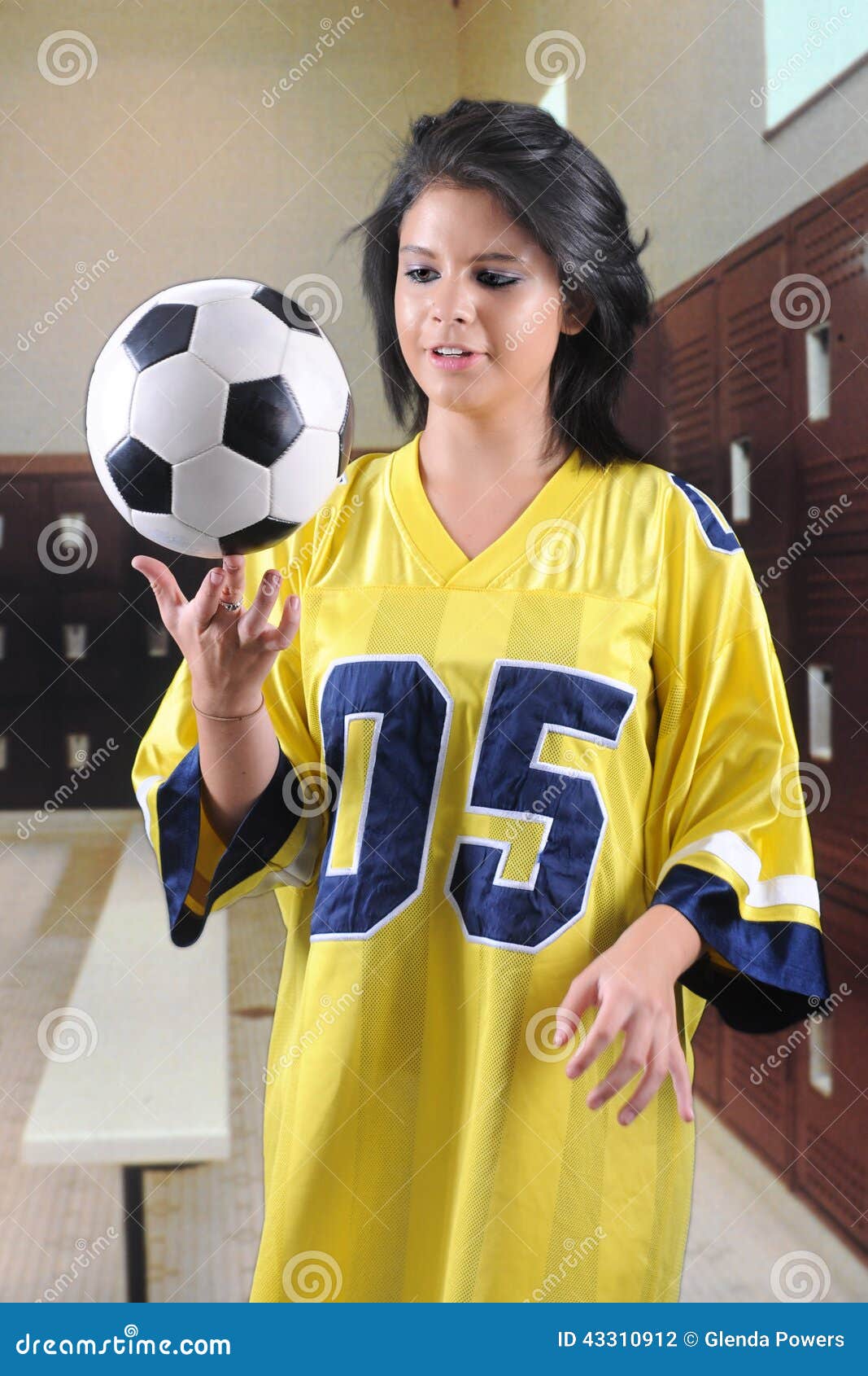 oversize soccer jersey