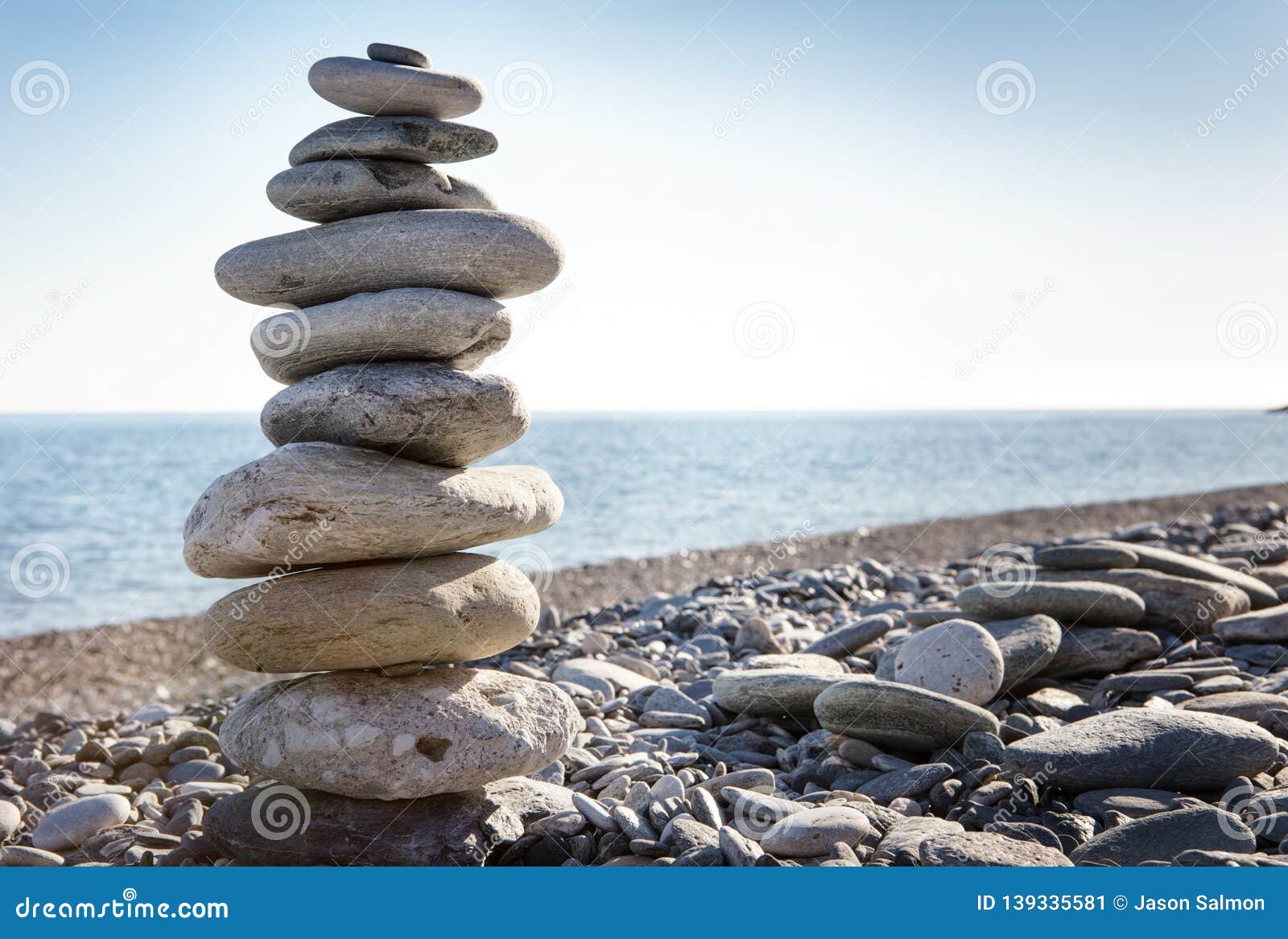 balancing stone on top of each other