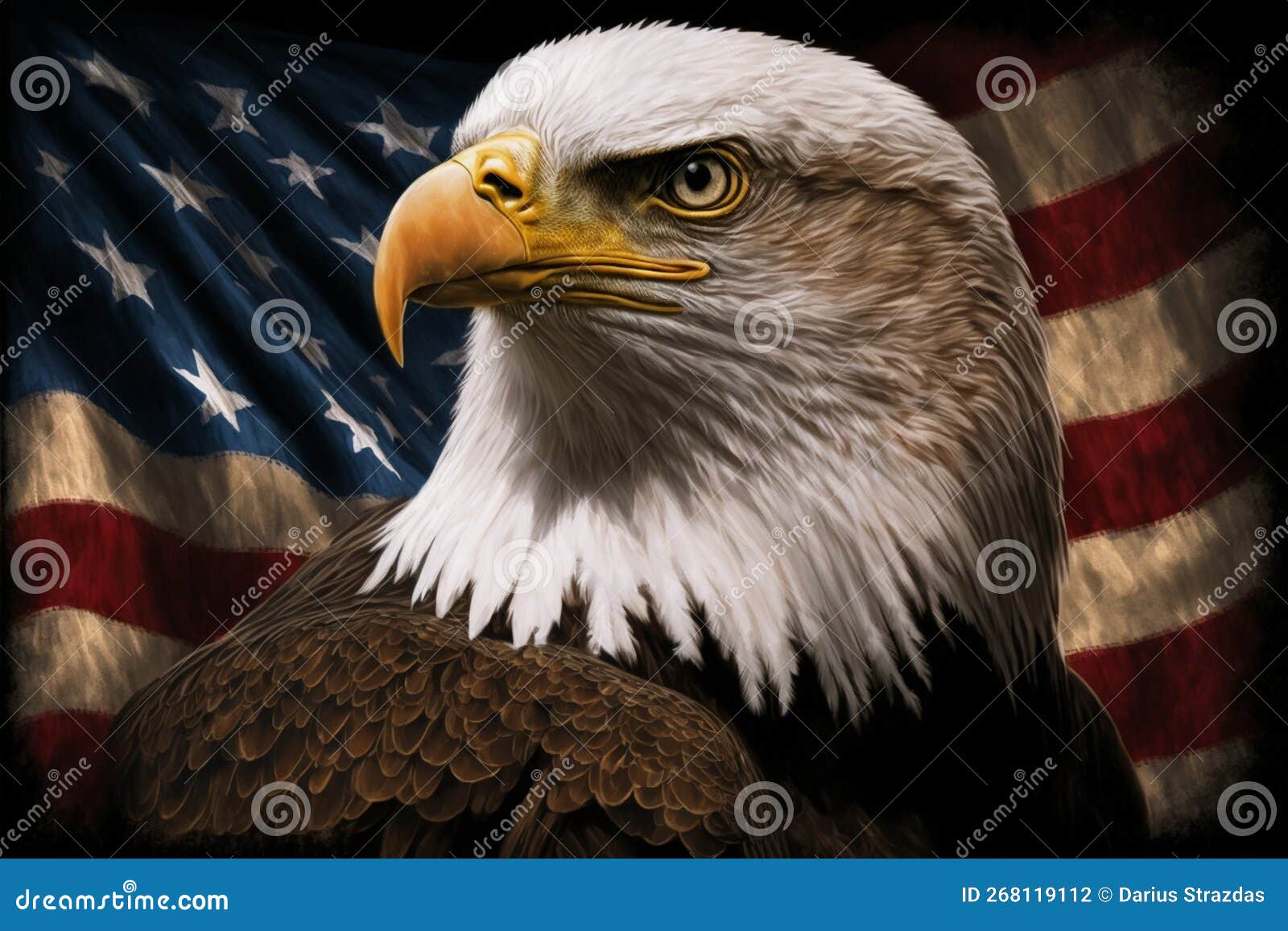 Usa Flag Eagle Vector Stock Photos - Free & Royalty-Free Stock Photos from  Dreamstime