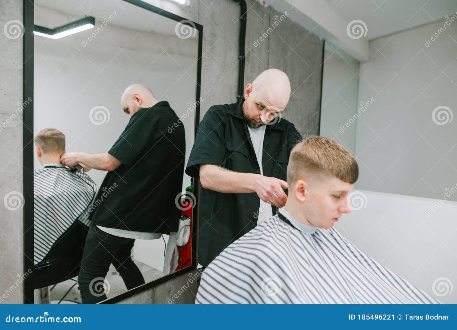 how to cut a balding man's hair with clippers