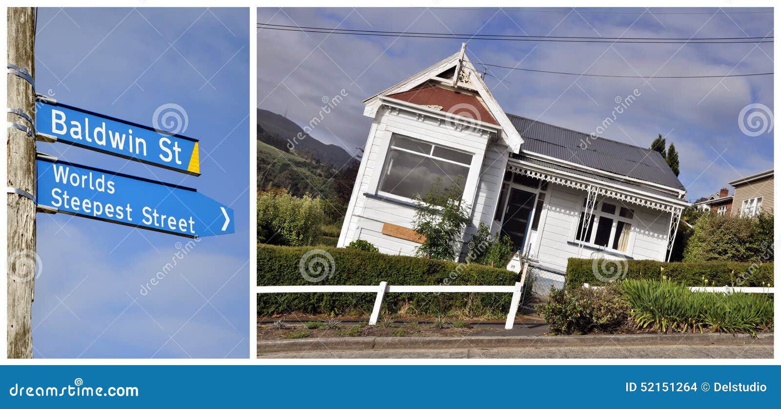 Baldwin Street, Dunedin, New Zealand Stock Photo - Image: 52151264